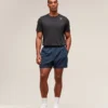 men’s navy training shorts