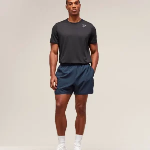 men’s navy training shorts
