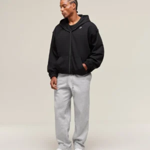 men’s light grey jogger pants
