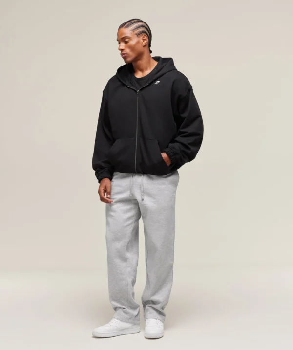 men’s light grey jogger pants